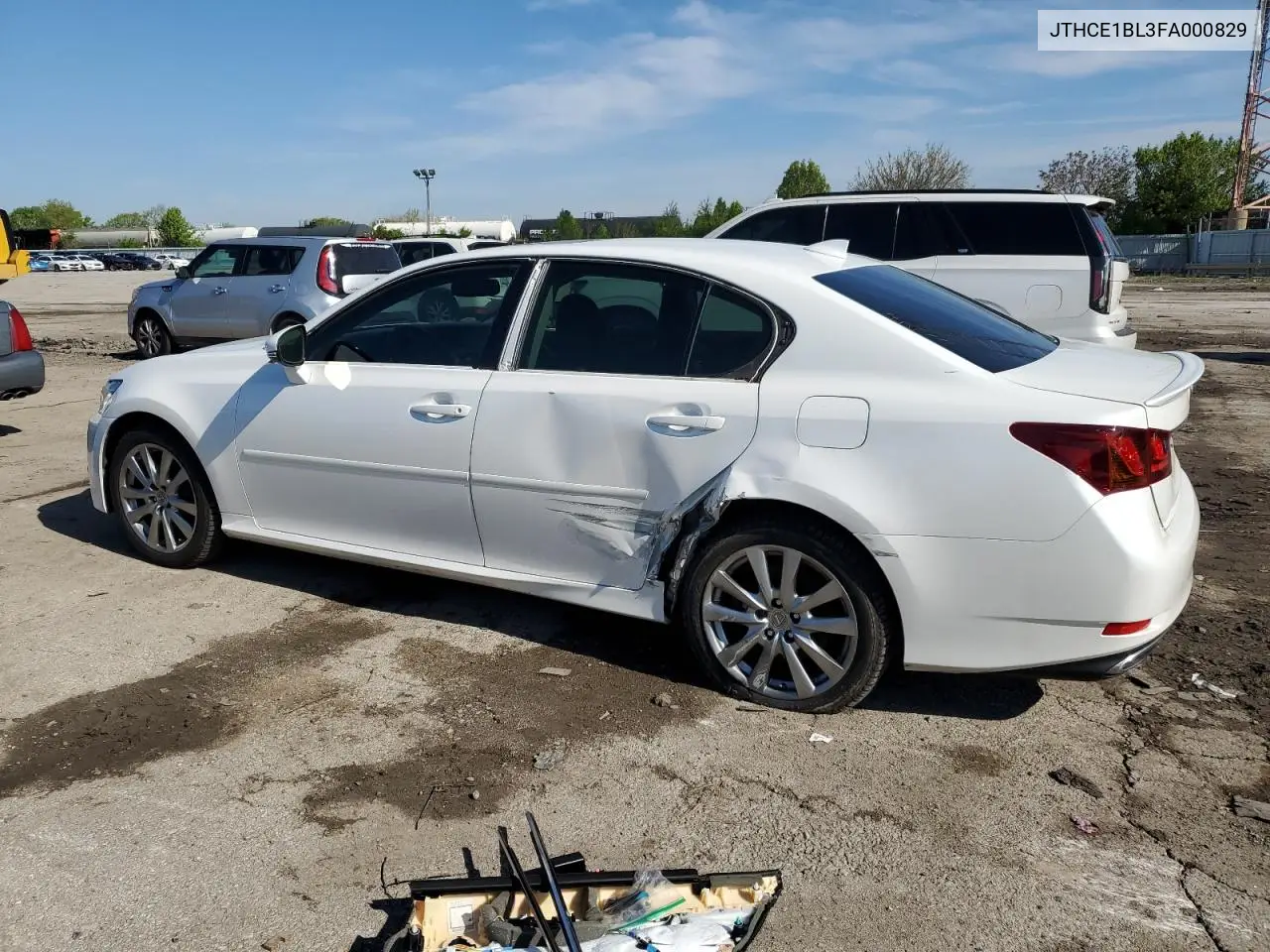 2015 Lexus Gs 350 VIN: JTHCE1BL3FA000829 Lot: 55819515