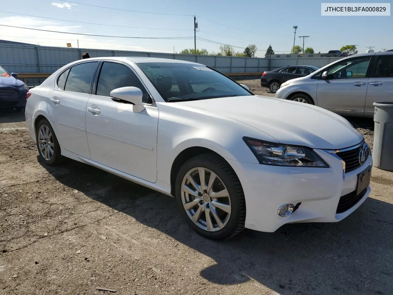 2015 Lexus Gs 350 VIN: JTHCE1BL3FA000829 Lot: 55819515
