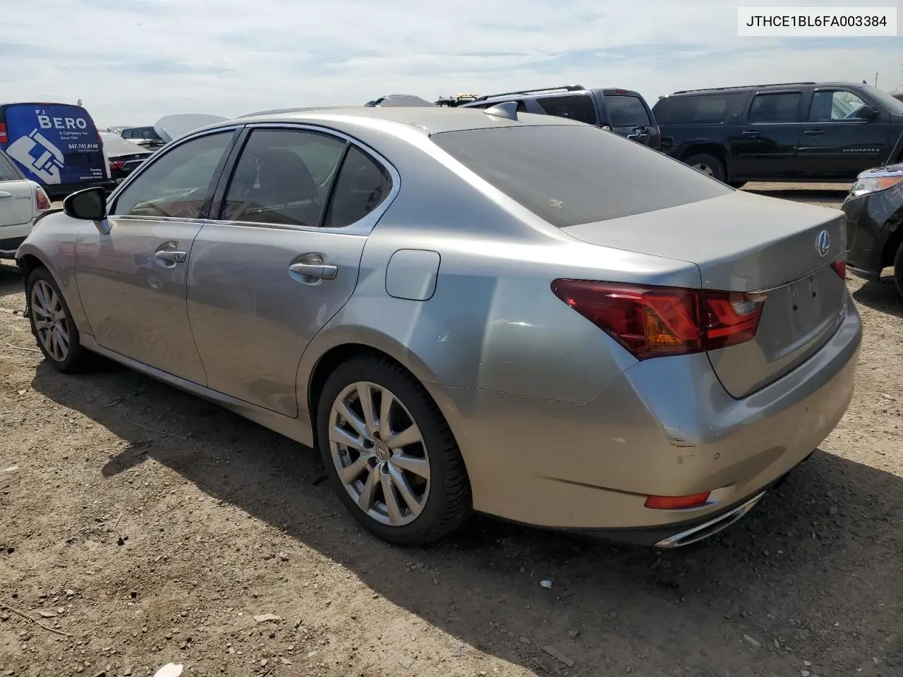 2015 Lexus Gs 350 VIN: JTHCE1BL6FA003384 Lot: 56544525