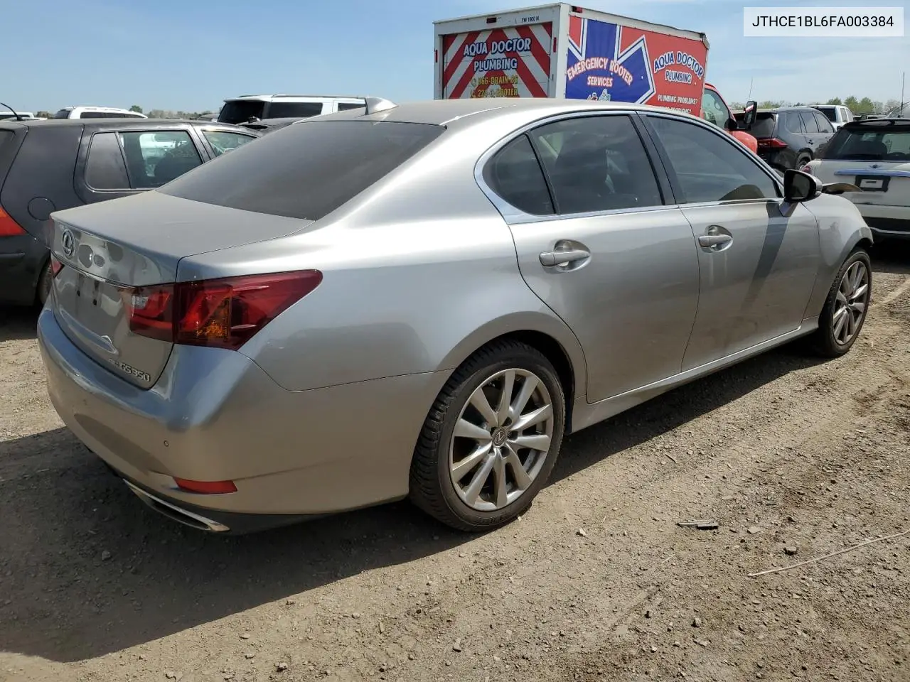 2015 Lexus Gs 350 VIN: JTHCE1BL6FA003384 Lot: 56544525