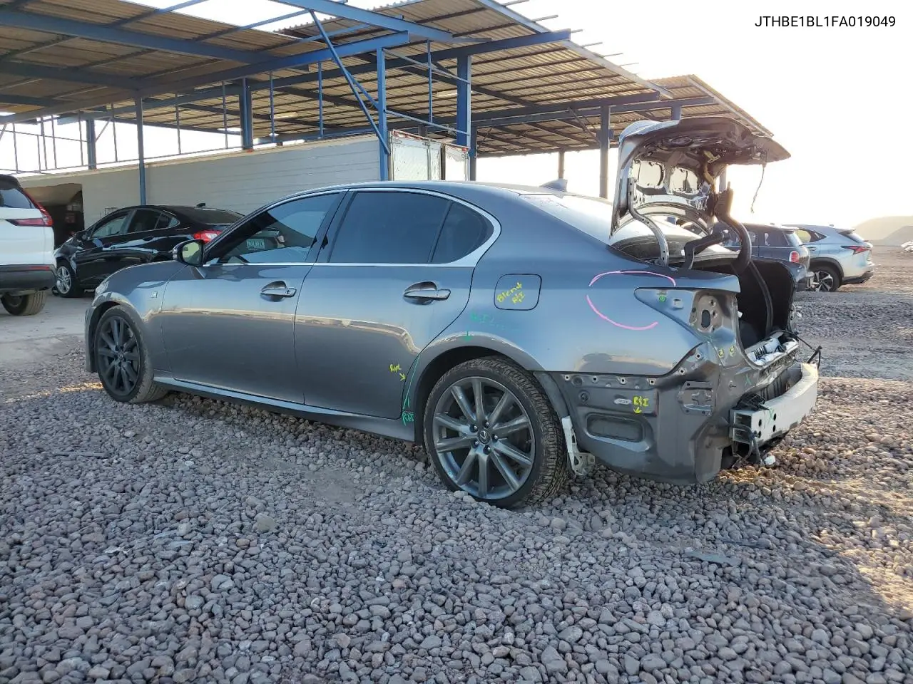 2015 Lexus Gs 350 VIN: JTHBE1BL1FA019049 Lot: 56588355