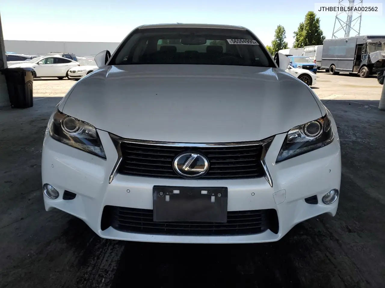 2015 Lexus Gs 350 VIN: JTHBE1BL5FA002562 Lot: 56594995