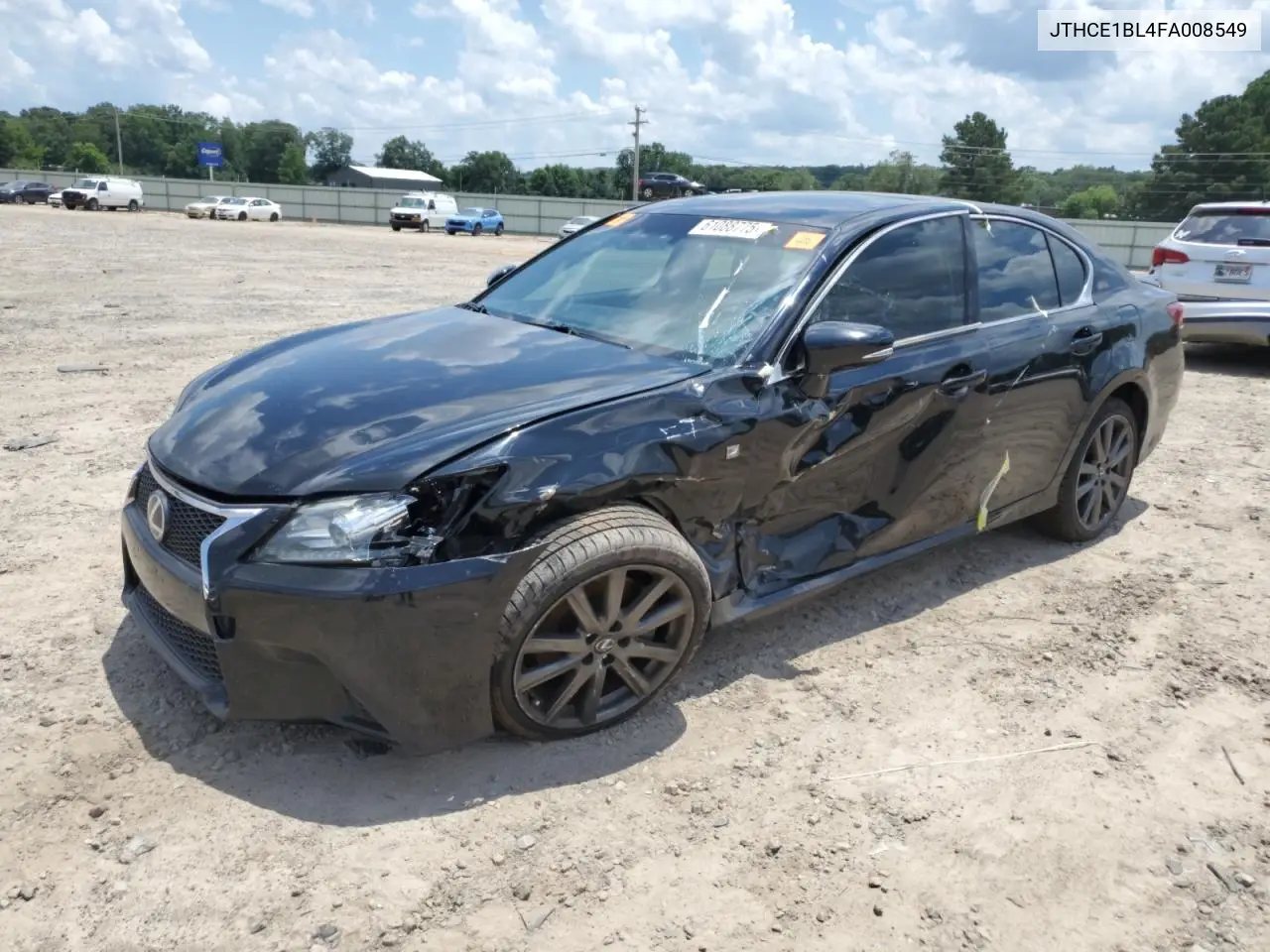 2015 Lexus Gs 350 VIN: JTHCE1BL4FA008549 Lot: 61088775