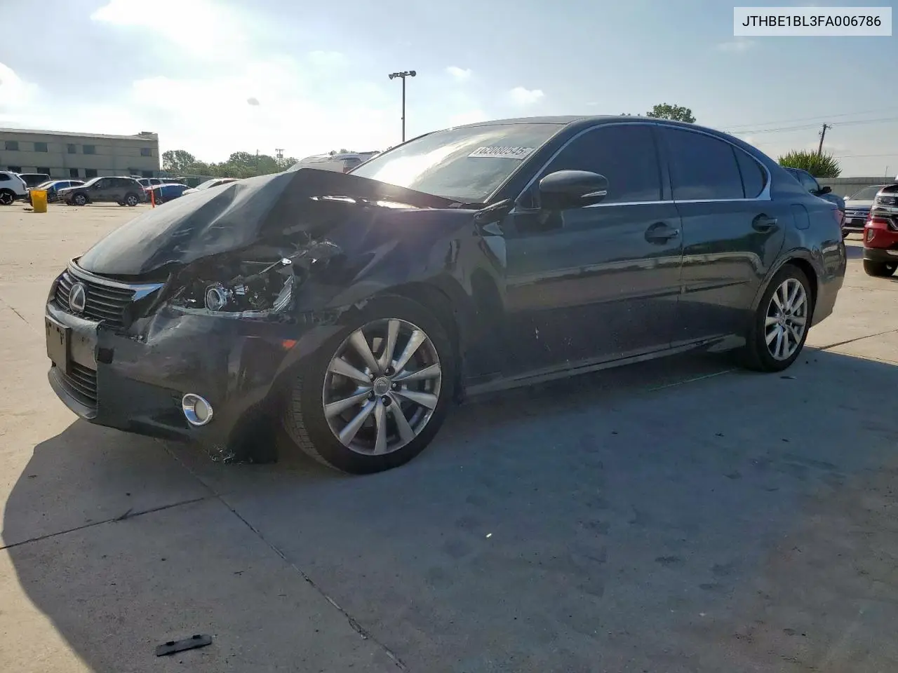 2015 Lexus Gs 350 VIN: JTHBE1BL3FA006786 Lot: 62080545