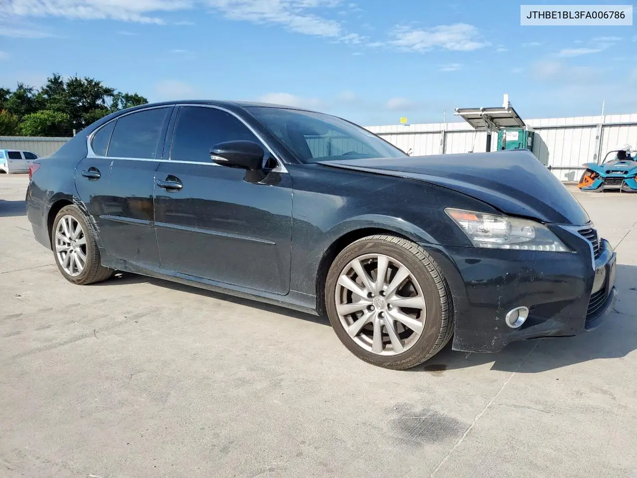 2015 Lexus Gs 350 VIN: JTHBE1BL3FA006786 Lot: 62080545