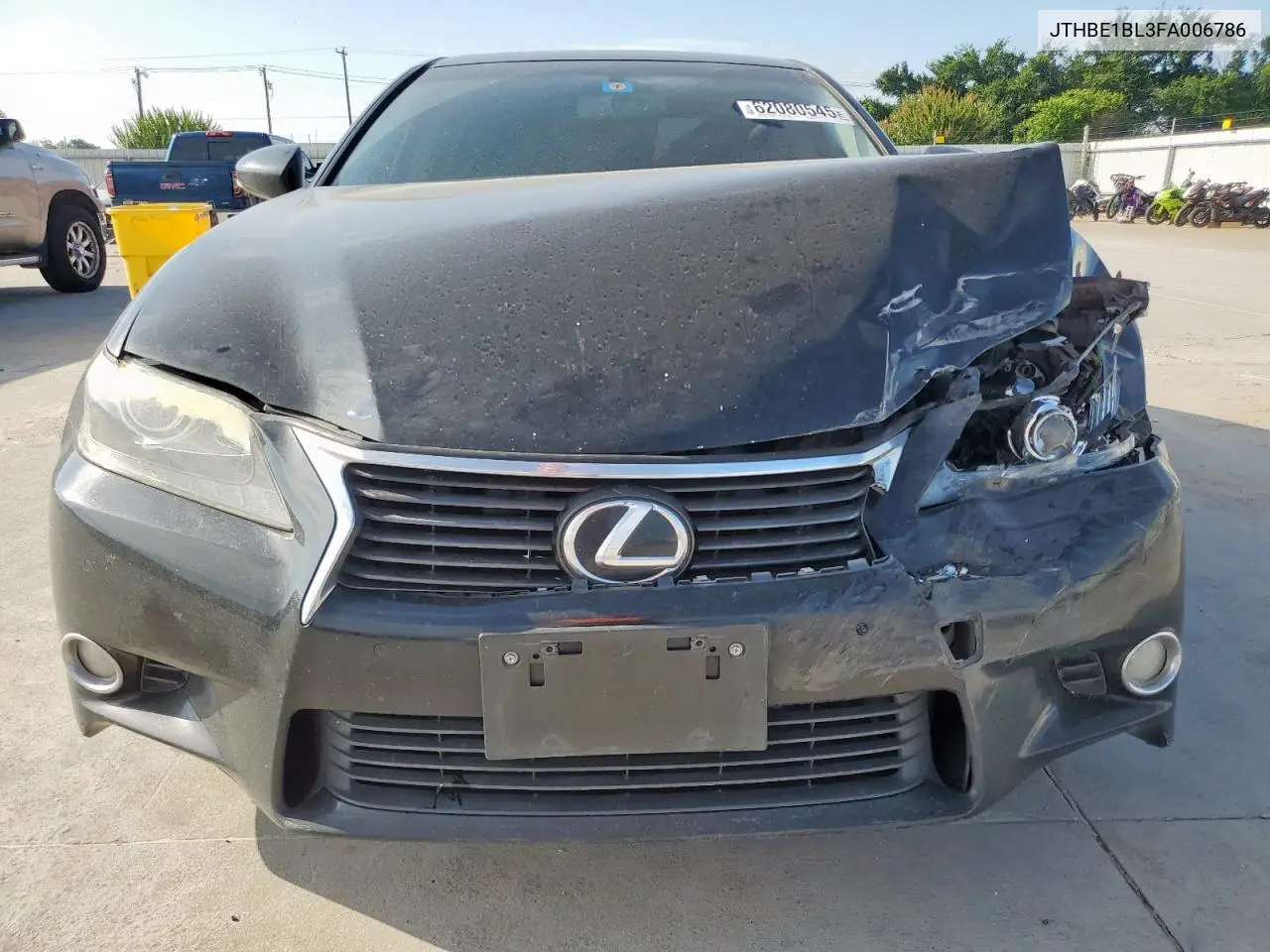 2015 Lexus Gs 350 VIN: JTHBE1BL3FA006786 Lot: 62080545