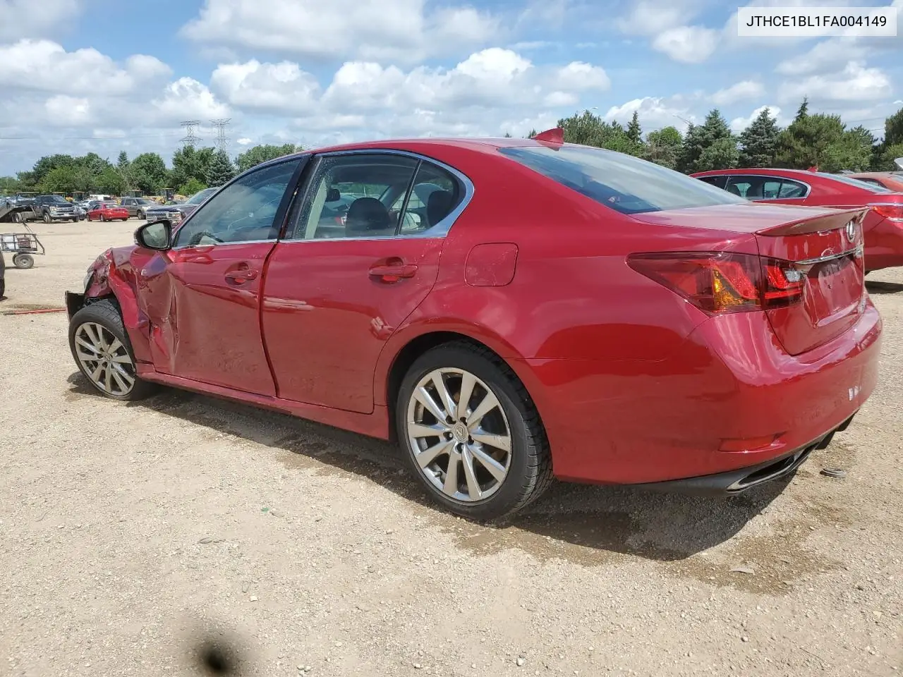 2015 Lexus Gs 350 VIN: JTHCE1BL1FA004149 Lot: 62464945