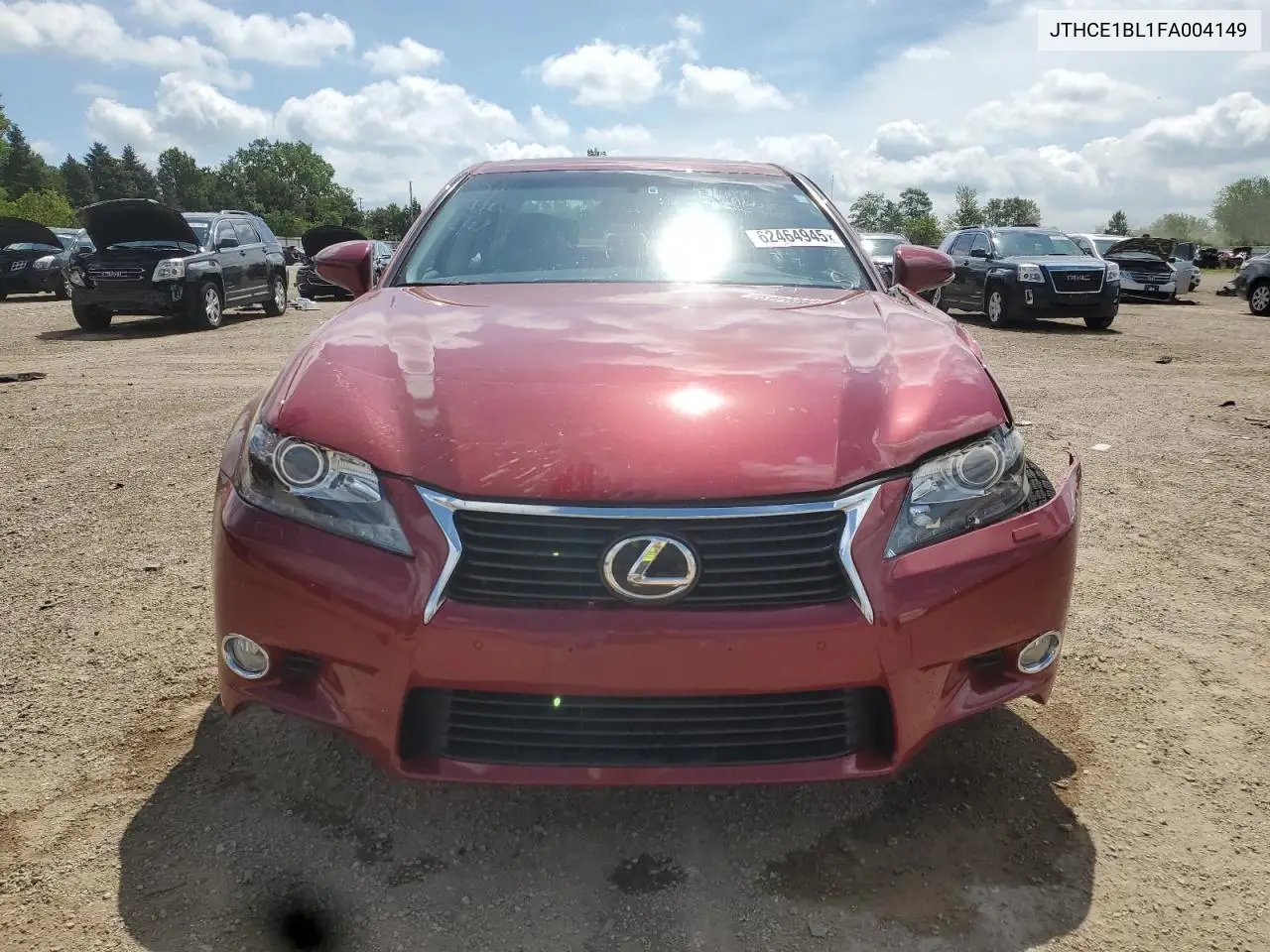 2015 Lexus Gs 350 VIN: JTHCE1BL1FA004149 Lot: 62464945
