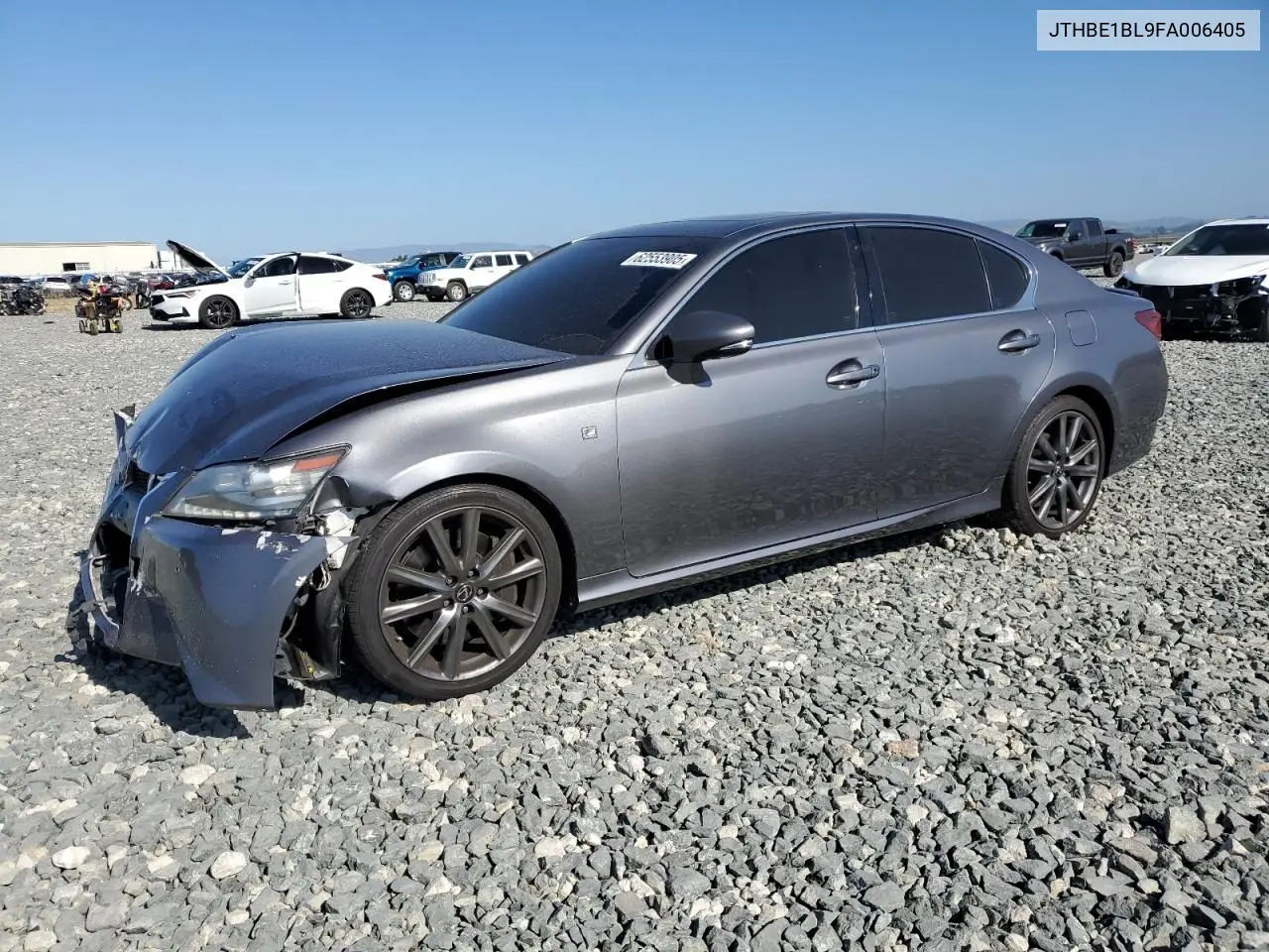 2015 Lexus Gs 350 VIN: JTHBE1BL9FA006405 Lot: 62553905
