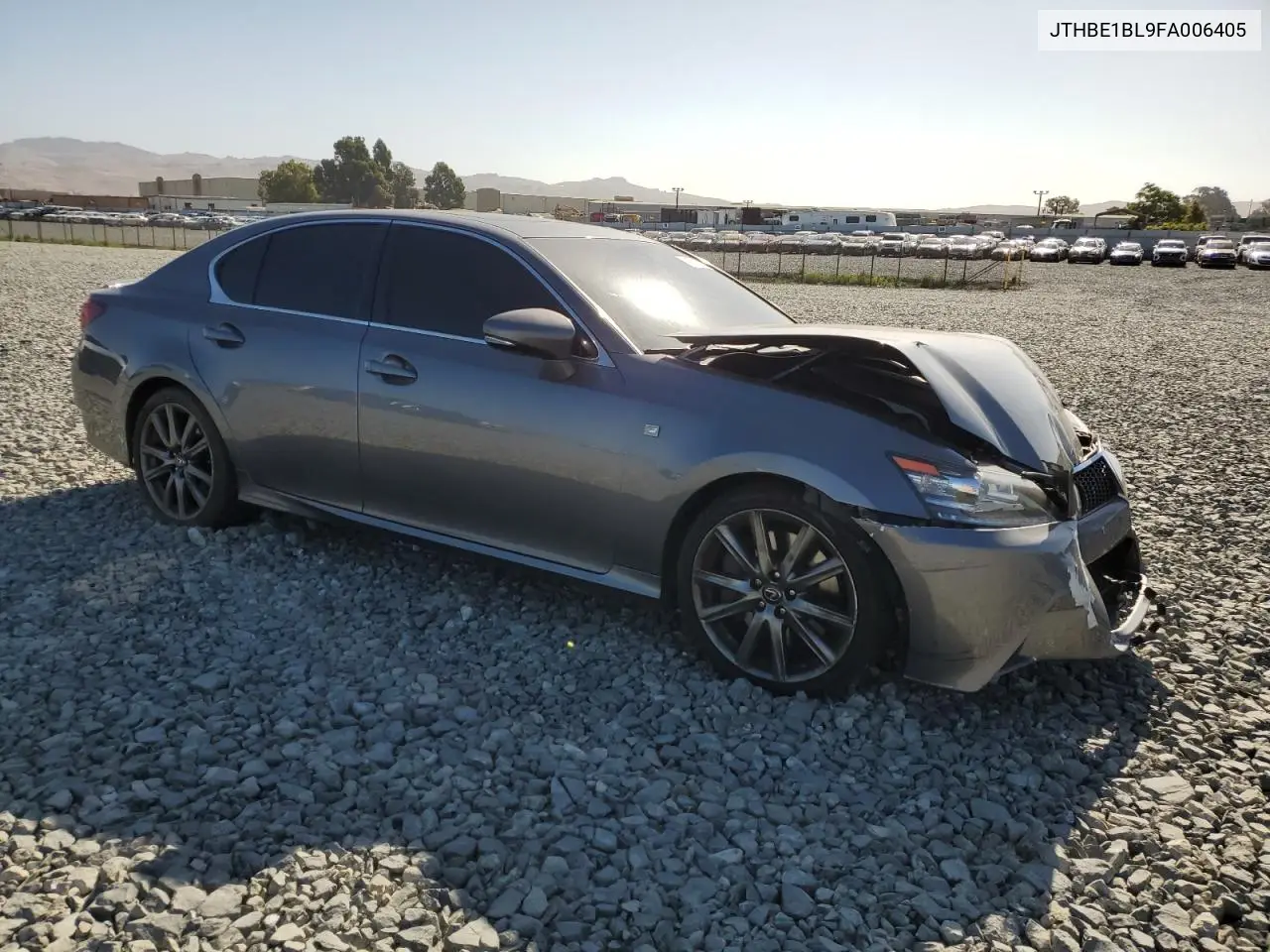 2015 Lexus Gs 350 VIN: JTHBE1BL9FA006405 Lot: 62553905