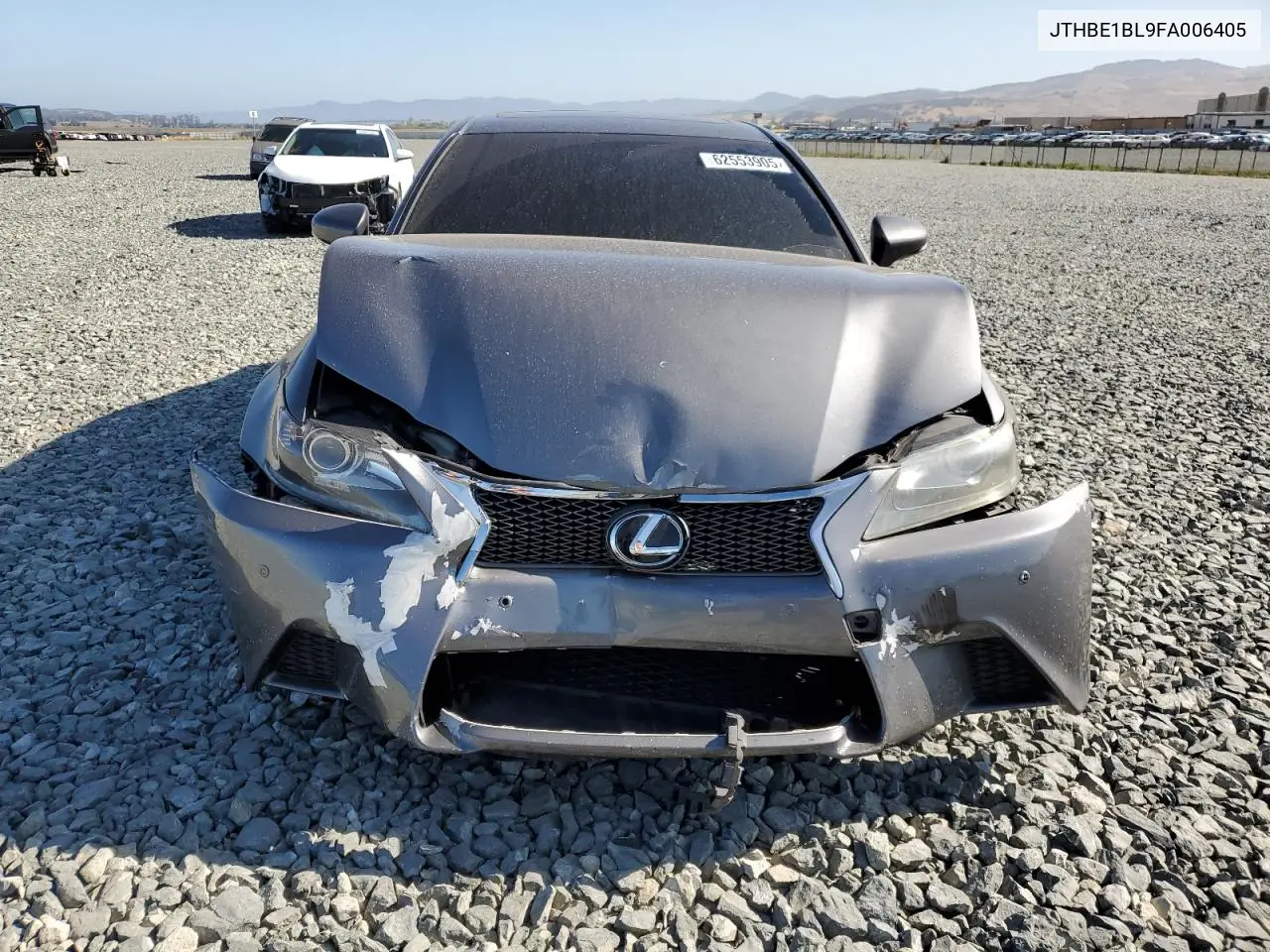 2015 Lexus Gs 350 VIN: JTHBE1BL9FA006405 Lot: 62553905