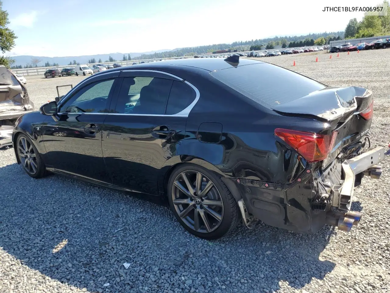 2015 Lexus Gs 350 VIN: JTHCE1BL9FA006957 Lot: 64138395