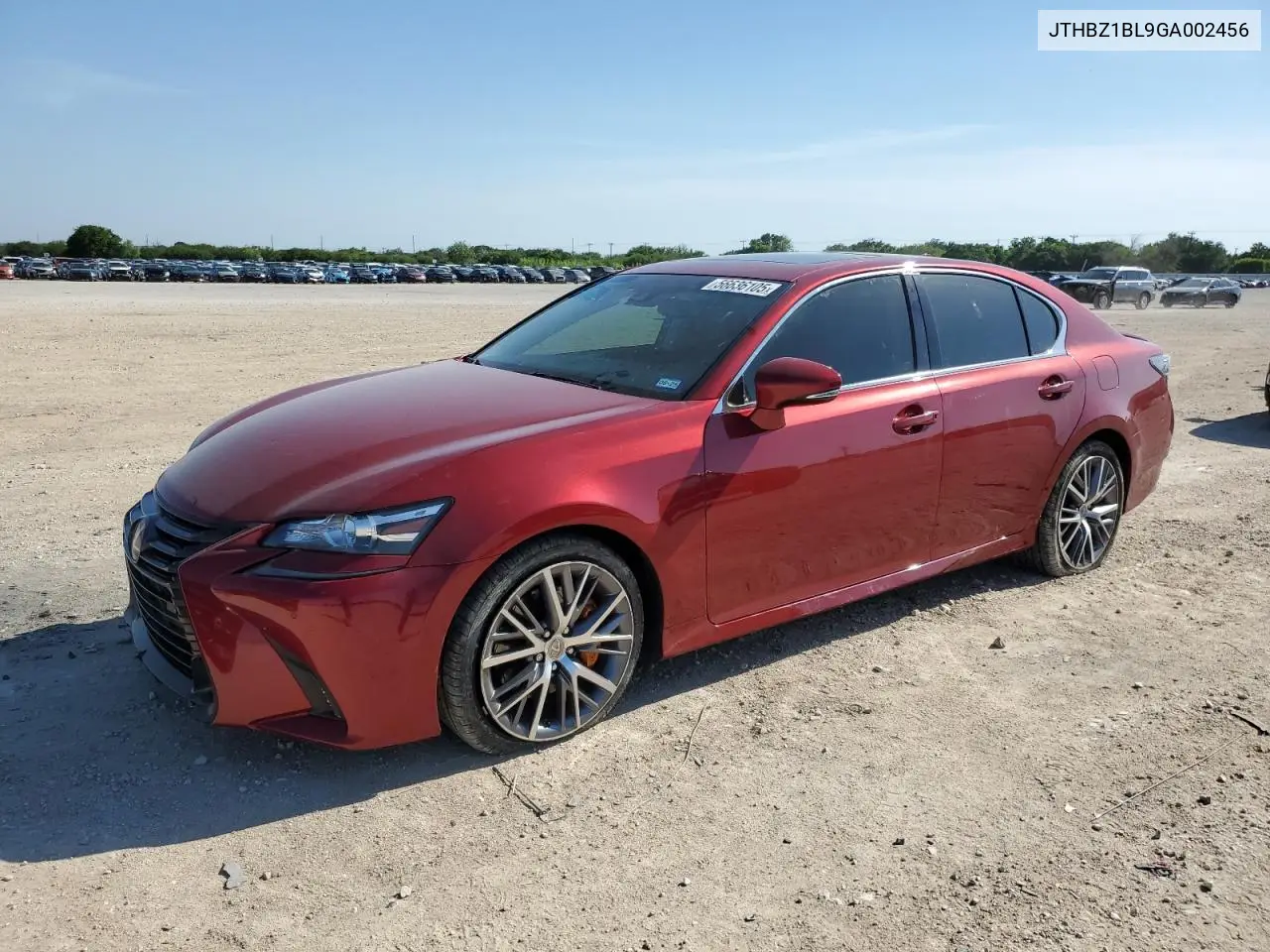2016 Lexus Gs 350 Base VIN: JTHBZ1BL9GA002456 Lot: 56636105