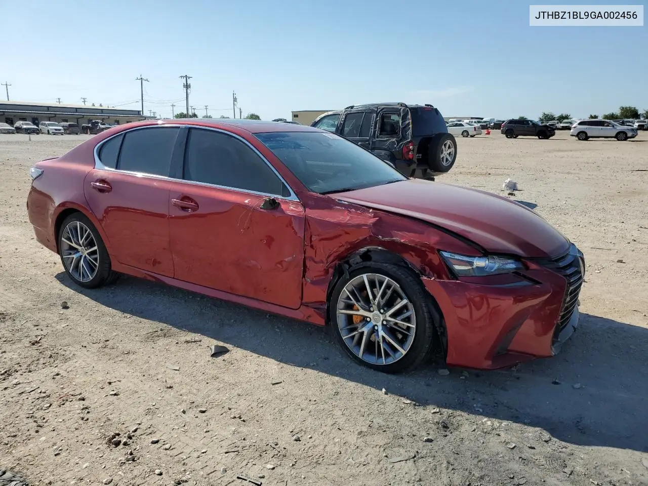 2016 Lexus Gs 350 Base VIN: JTHBZ1BL9GA002456 Lot: 56636105