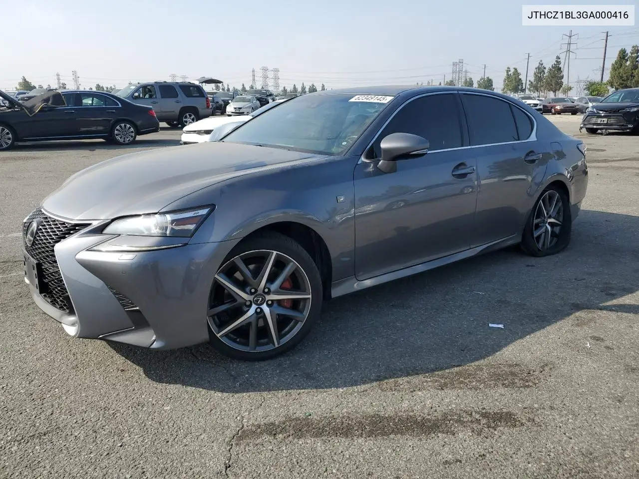 2016 Lexus Gs 350 VIN: JTHCZ1BL3GA000416 Lot: 62349145