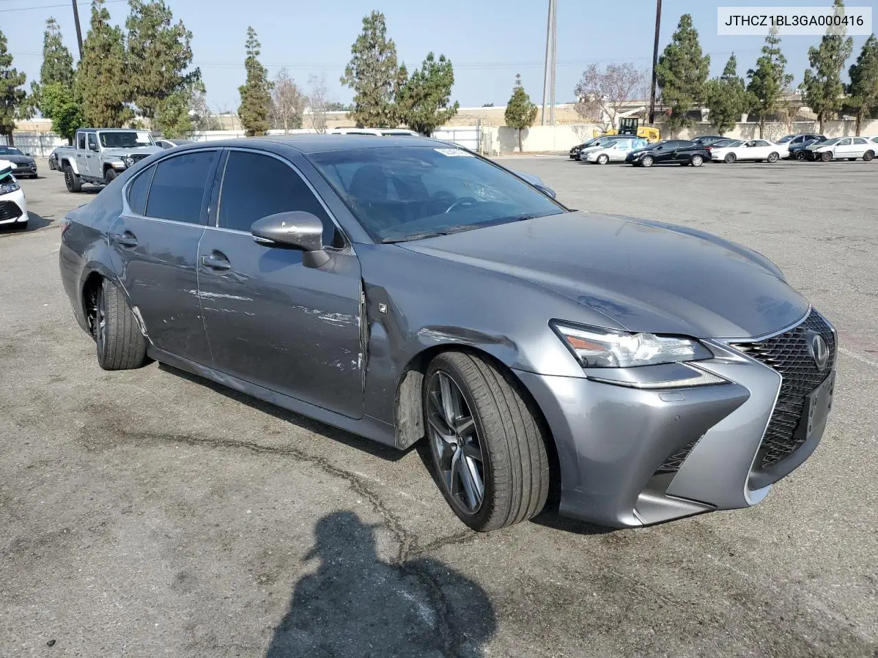2016 Lexus Gs 350 VIN: JTHCZ1BL3GA000416 Lot: 62349145