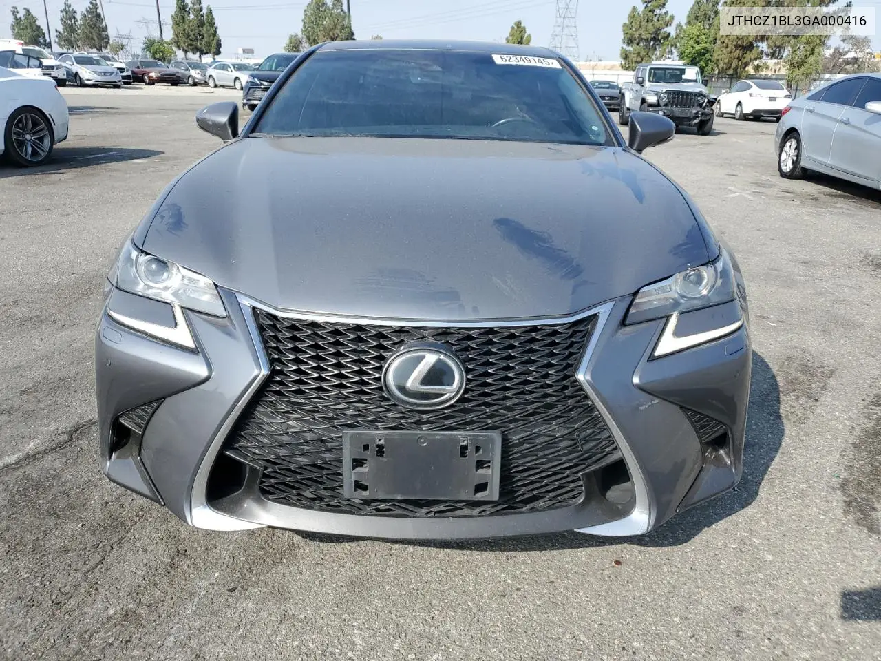 2016 Lexus Gs 350 VIN: JTHCZ1BL3GA000416 Lot: 62349145