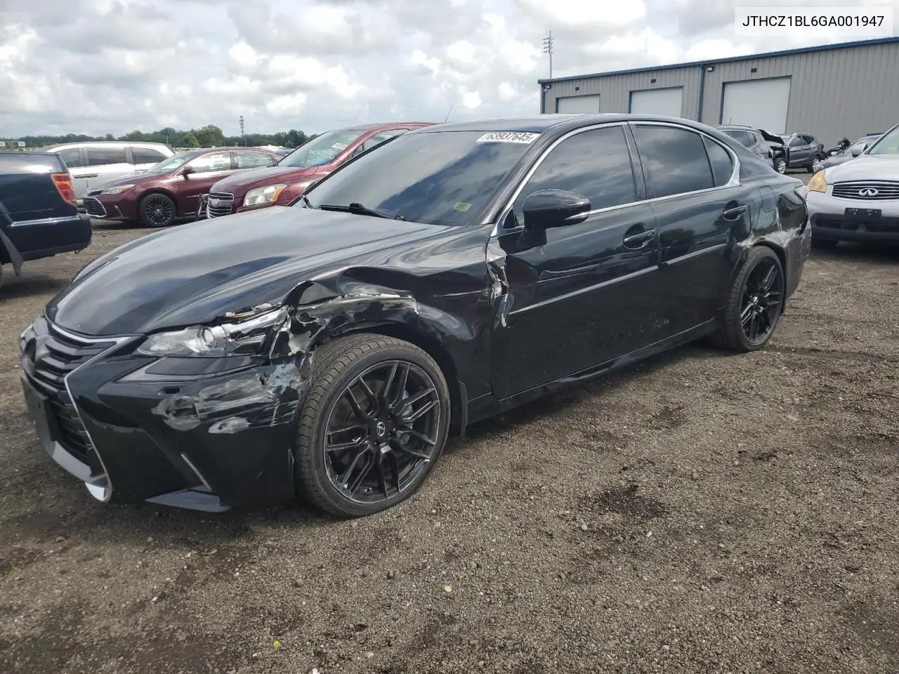 2016 Lexus Gs 350 VIN: JTHCZ1BL6GA001947 Lot: 63937645