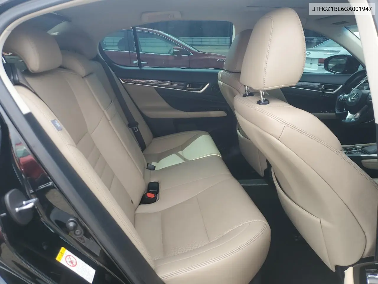 2016 Lexus Gs 350 VIN: JTHCZ1BL6GA001947 Lot: 63937645
