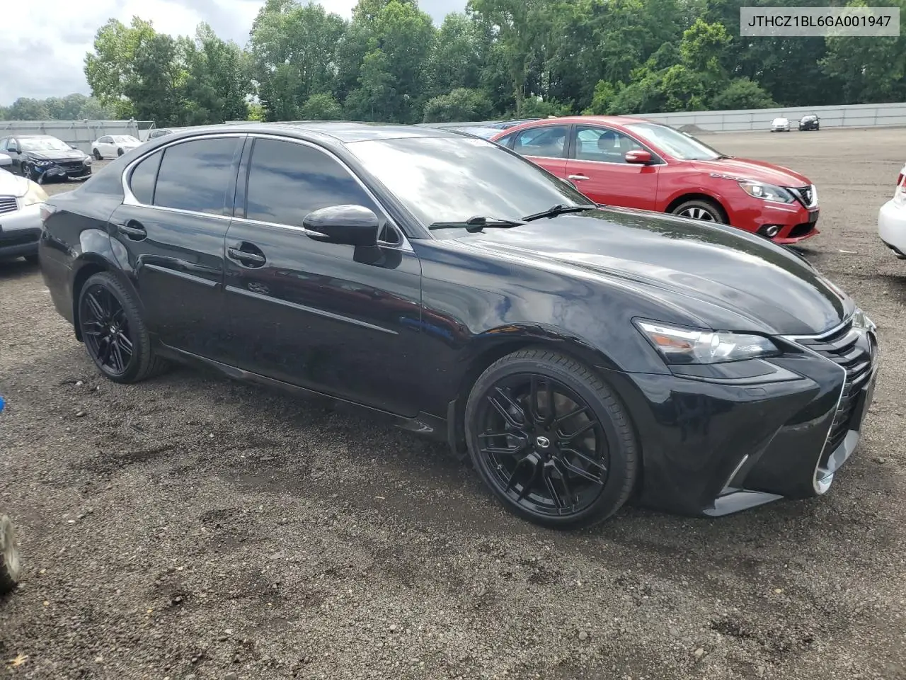 2016 Lexus Gs 350 VIN: JTHCZ1BL6GA001947 Lot: 63937645