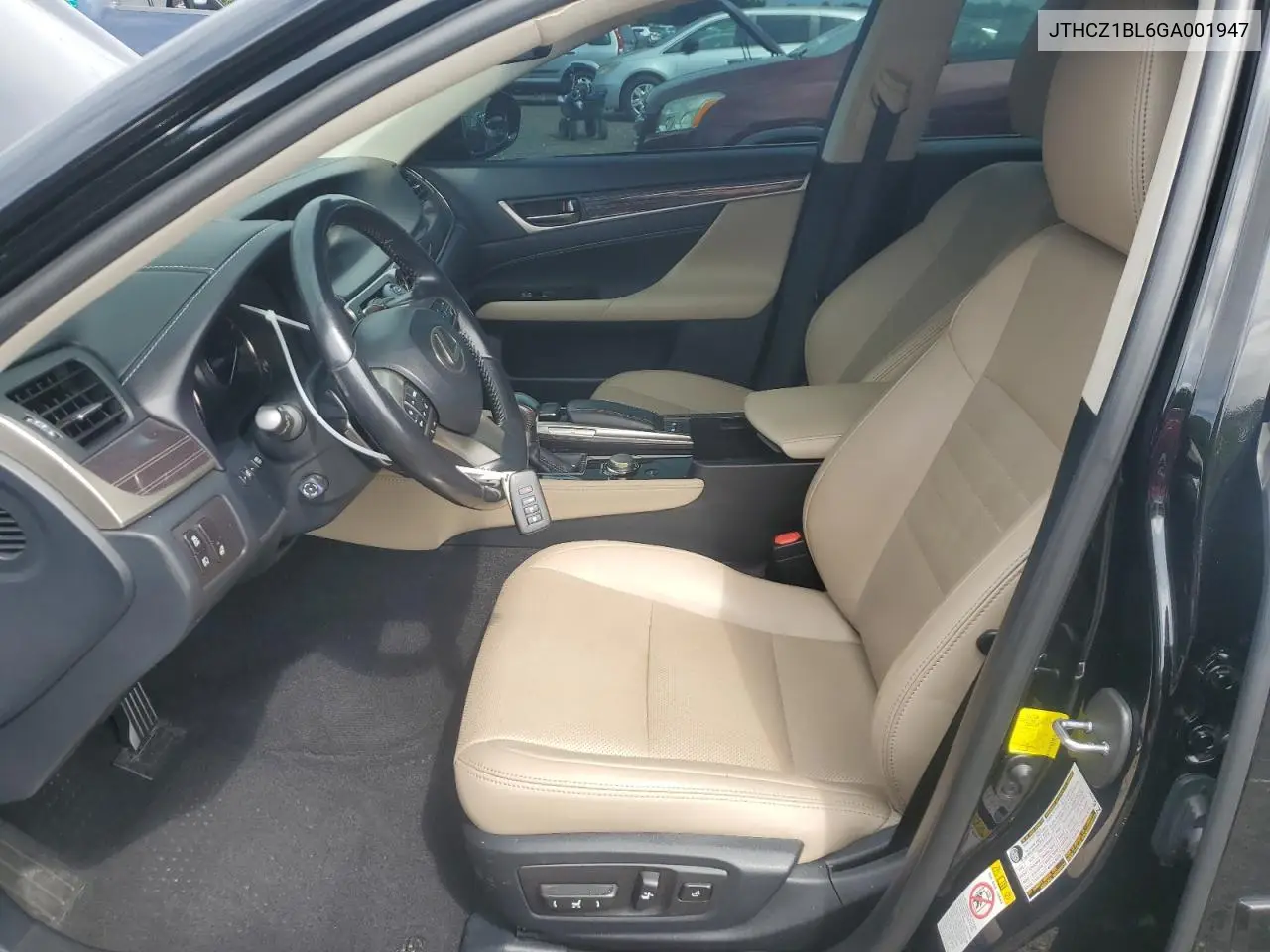 2016 Lexus Gs 350 VIN: JTHCZ1BL6GA001947 Lot: 63937645