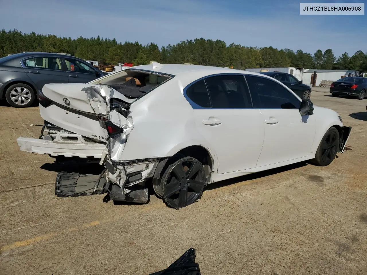 2017 Lexus Gs 350 Base VIN: JTHCZ1BL8HA006908 Lot: 47984855