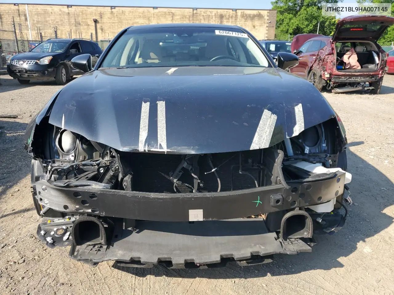 2017 Lexus Gs 350 Base VIN: JTHCZ1BL9HA007145 Lot: 62067125