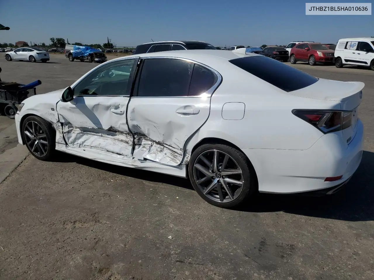 2017 Lexus Gs 350 Base VIN: JTHBZ1BL5HA010636 Lot: 62576245
