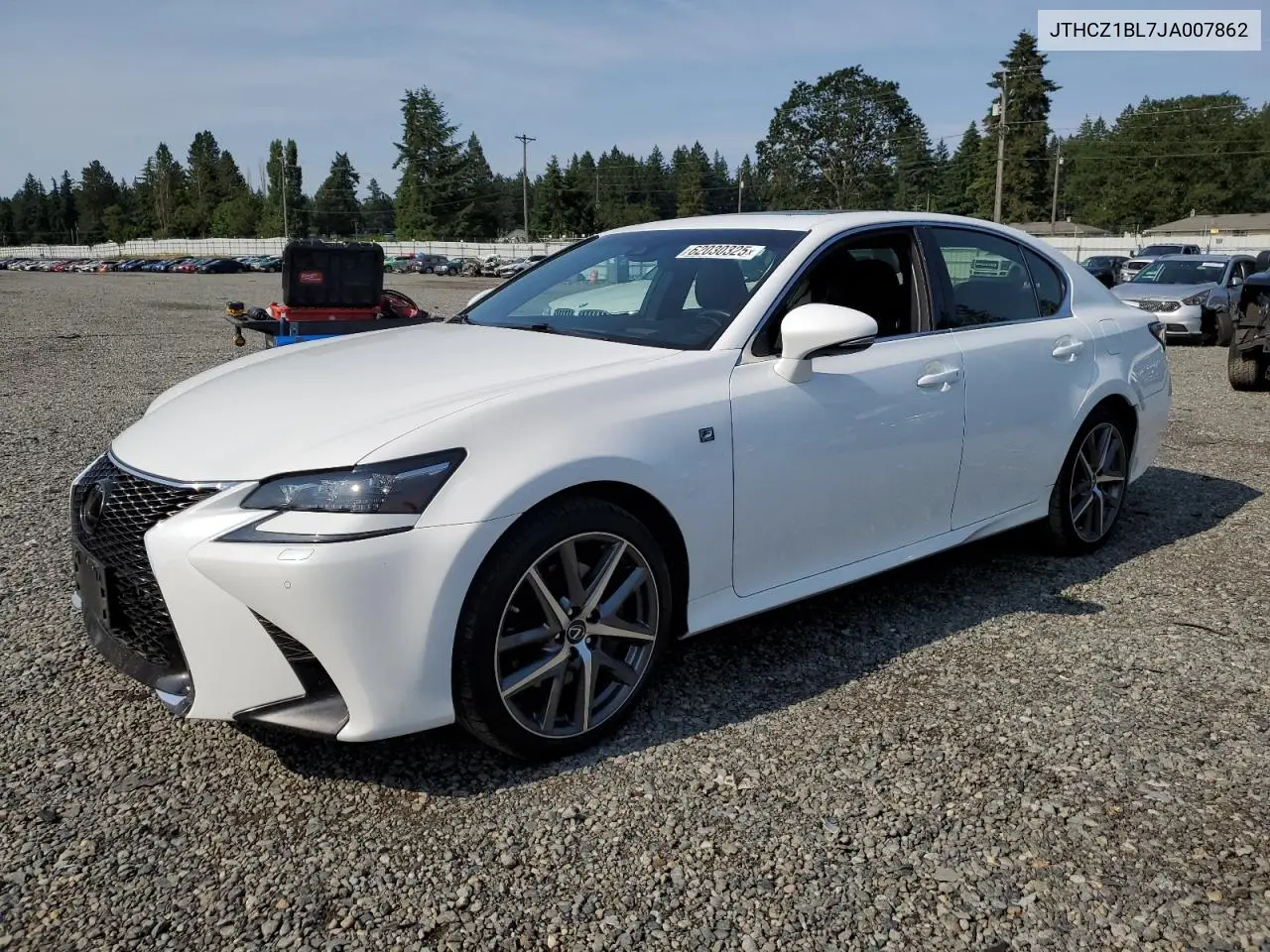2018 Lexus Gs 350 Base VIN: JTHCZ1BL7JA007862 Lot: 62030325