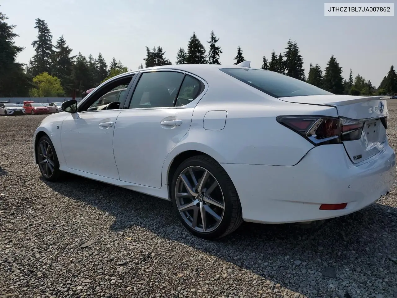 2018 Lexus Gs 350 Base VIN: JTHCZ1BL7JA007862 Lot: 62030325