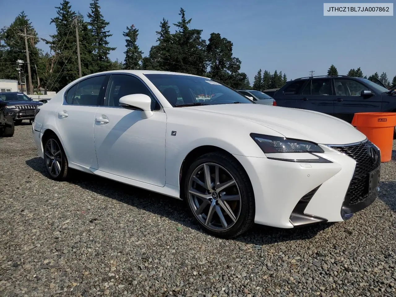 2018 Lexus Gs 350 Base VIN: JTHCZ1BL7JA007862 Lot: 62030325