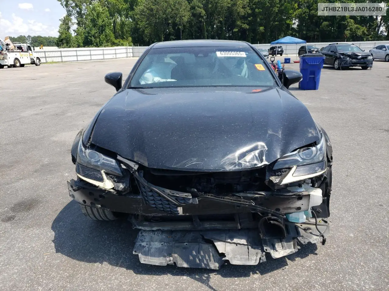 2018 Lexus Gs 350 Base VIN: JTHBZ1BL3JA016280 Lot: 63005365