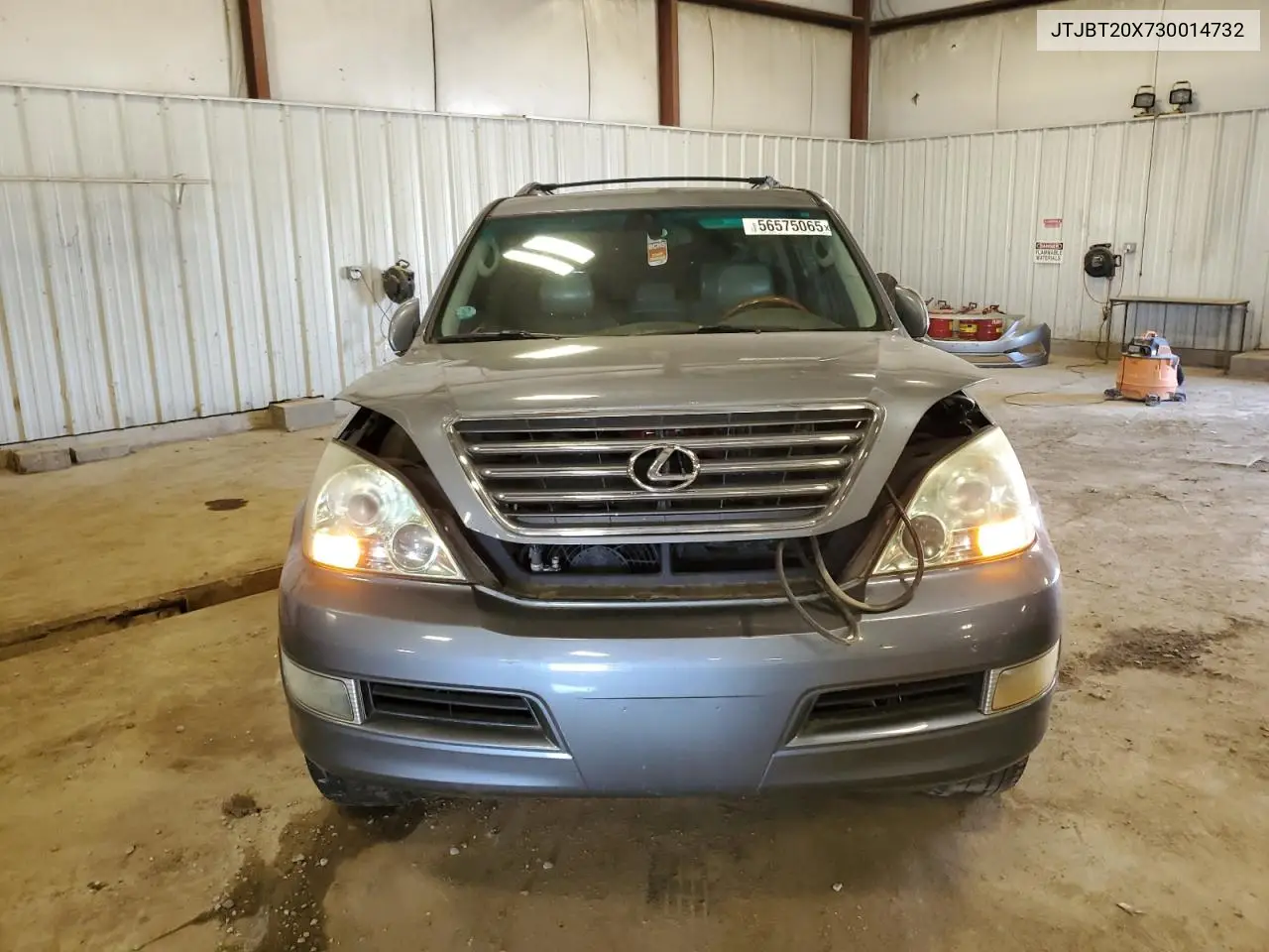 2003 Lexus Gx 470 VIN: JTJBT20X730014732 Lot: 56575065