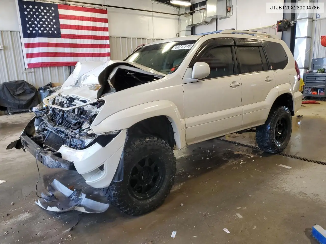 2003 Lexus Gx 470 VIN: JTJBT20X230004786 Lot: 60217745
