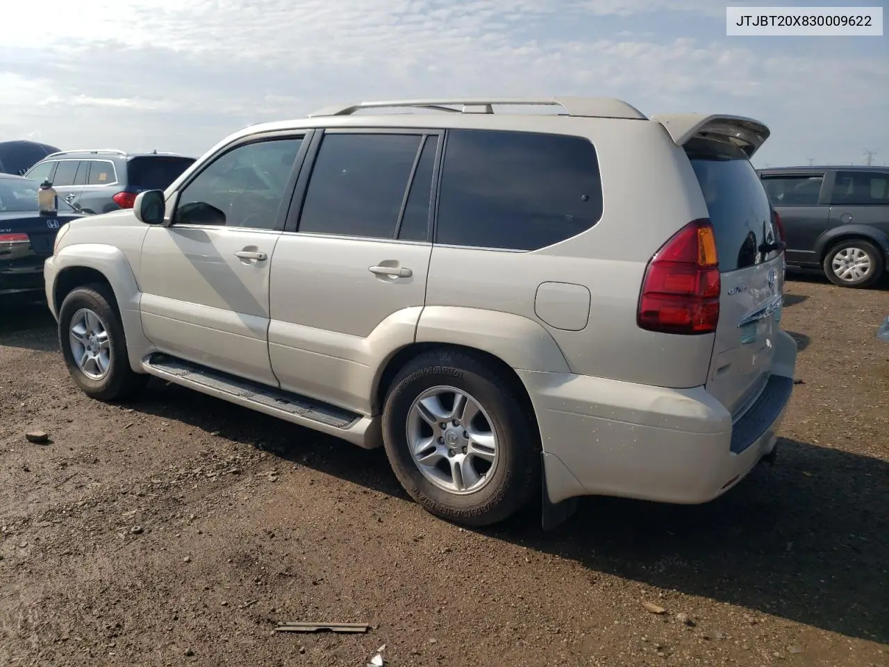 2003 Lexus Gx 470 VIN: JTJBT20X830009622 Lot: 61386585
