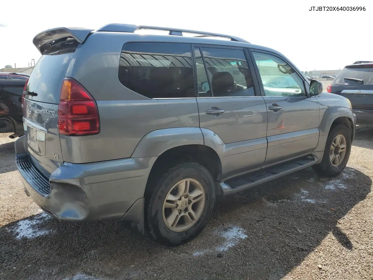 2004 Lexus Gx 470 VIN: JTJBT20X640036996 Lot: 52986205