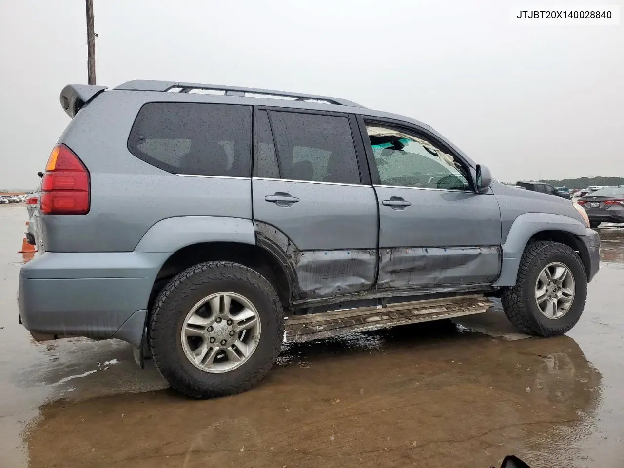 2004 Lexus Gx 470 VIN: JTJBT20X140028840 Lot: 53858685