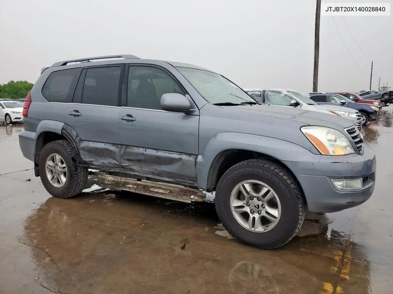 2004 Lexus Gx 470 VIN: JTJBT20X140028840 Lot: 53858685