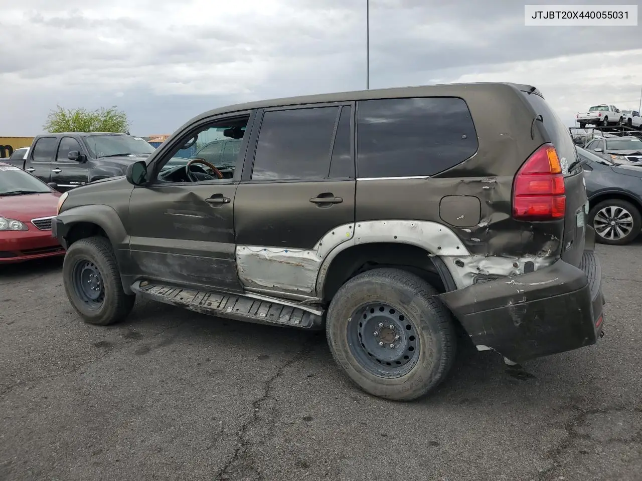 2004 Lexus Gx 470 VIN: JTJBT20X440055031 Lot: 55537995