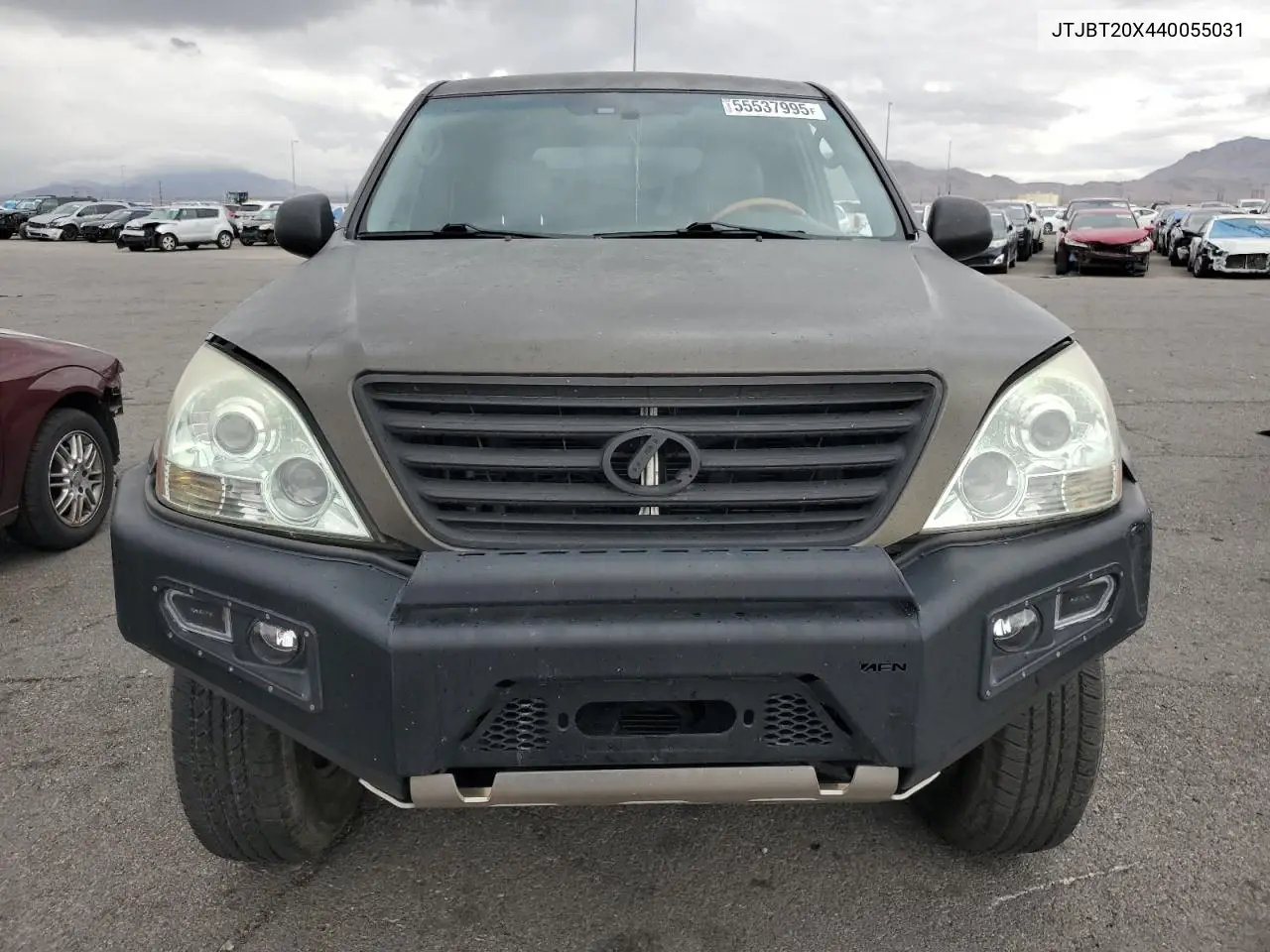 2004 Lexus Gx 470 VIN: JTJBT20X440055031 Lot: 55537995