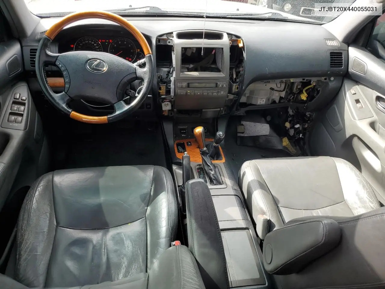 2004 Lexus Gx 470 VIN: JTJBT20X440055031 Lot: 55537995