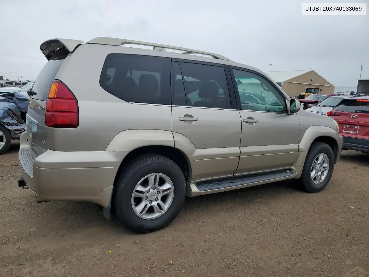 2004 Lexus Gx 470 VIN: JTJBT20X740033069 Lot: 56011045
