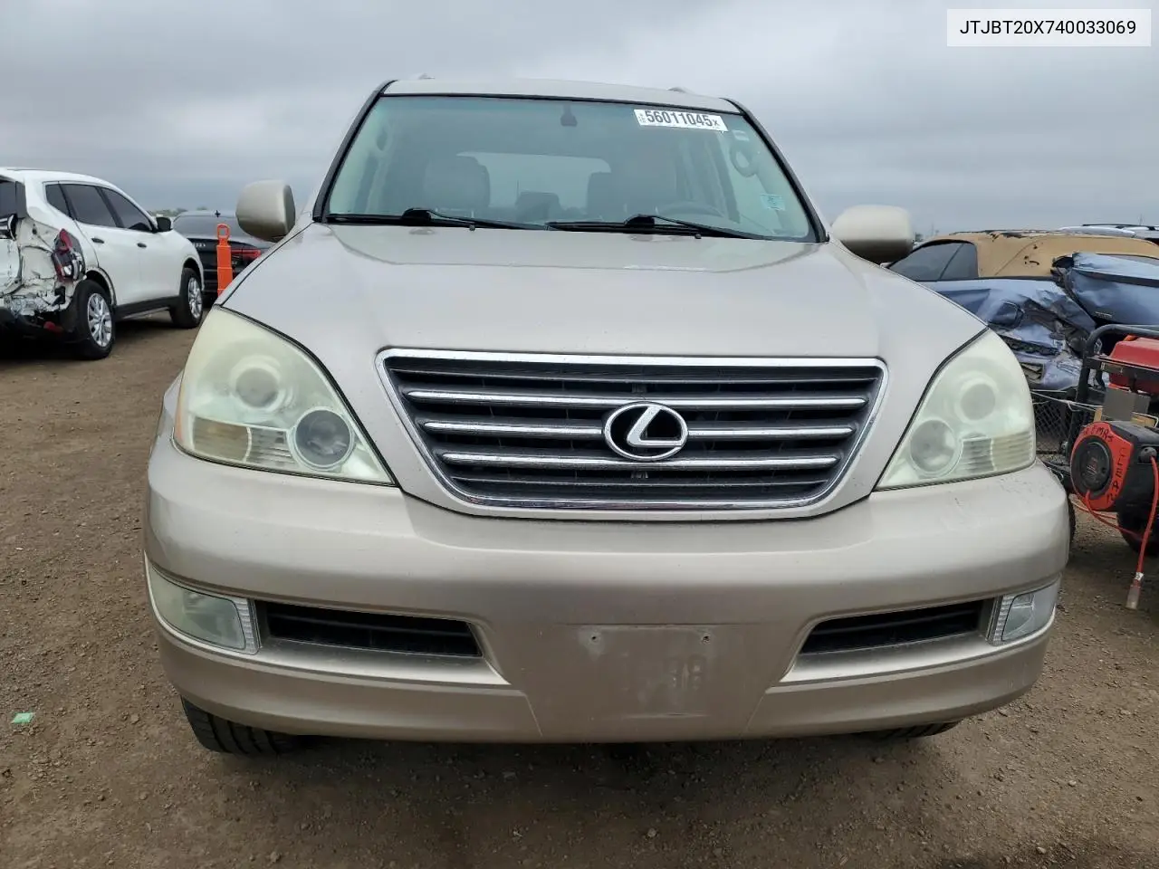 2004 Lexus Gx 470 VIN: JTJBT20X740033069 Lot: 56011045