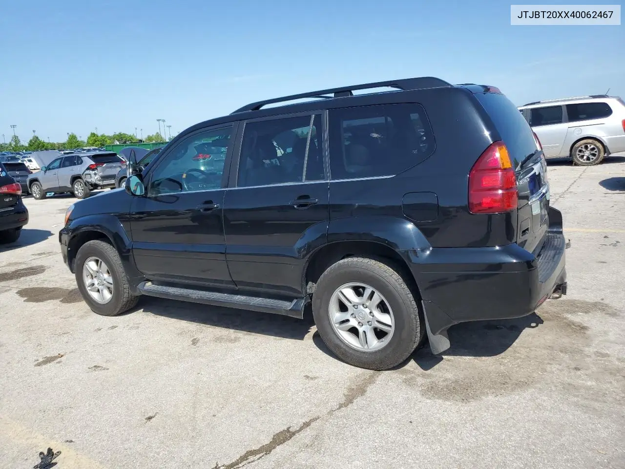 2004 Lexus Gx 470 VIN: JTJBT20XX40062467 Lot: 56449865
