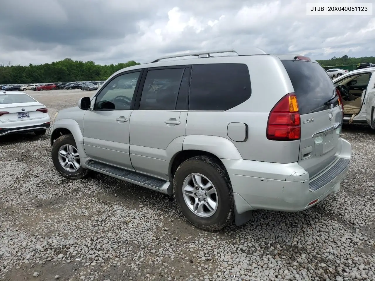 2004 Lexus Gx 470 VIN: JTJBT20X040051123 Lot: 56926705