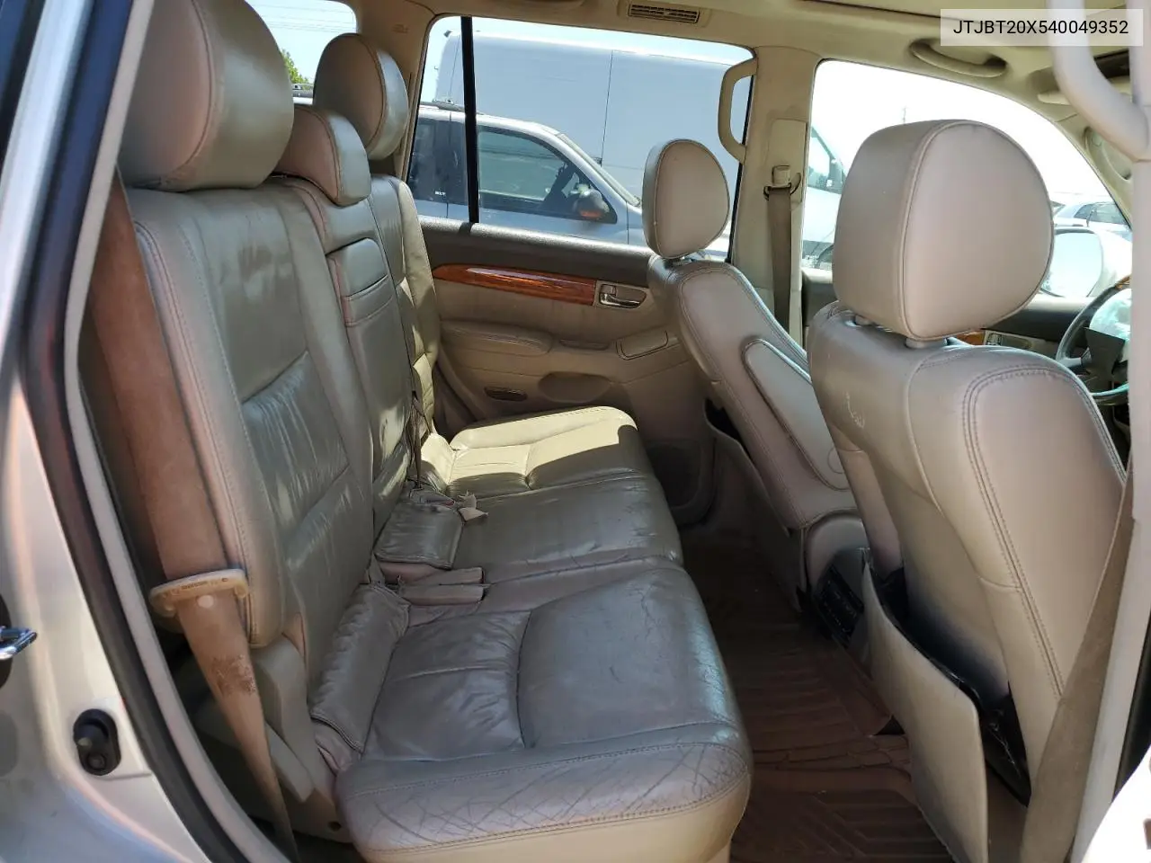 2004 Lexus Gx 470 VIN: JTJBT20X540049352 Lot: 57154725