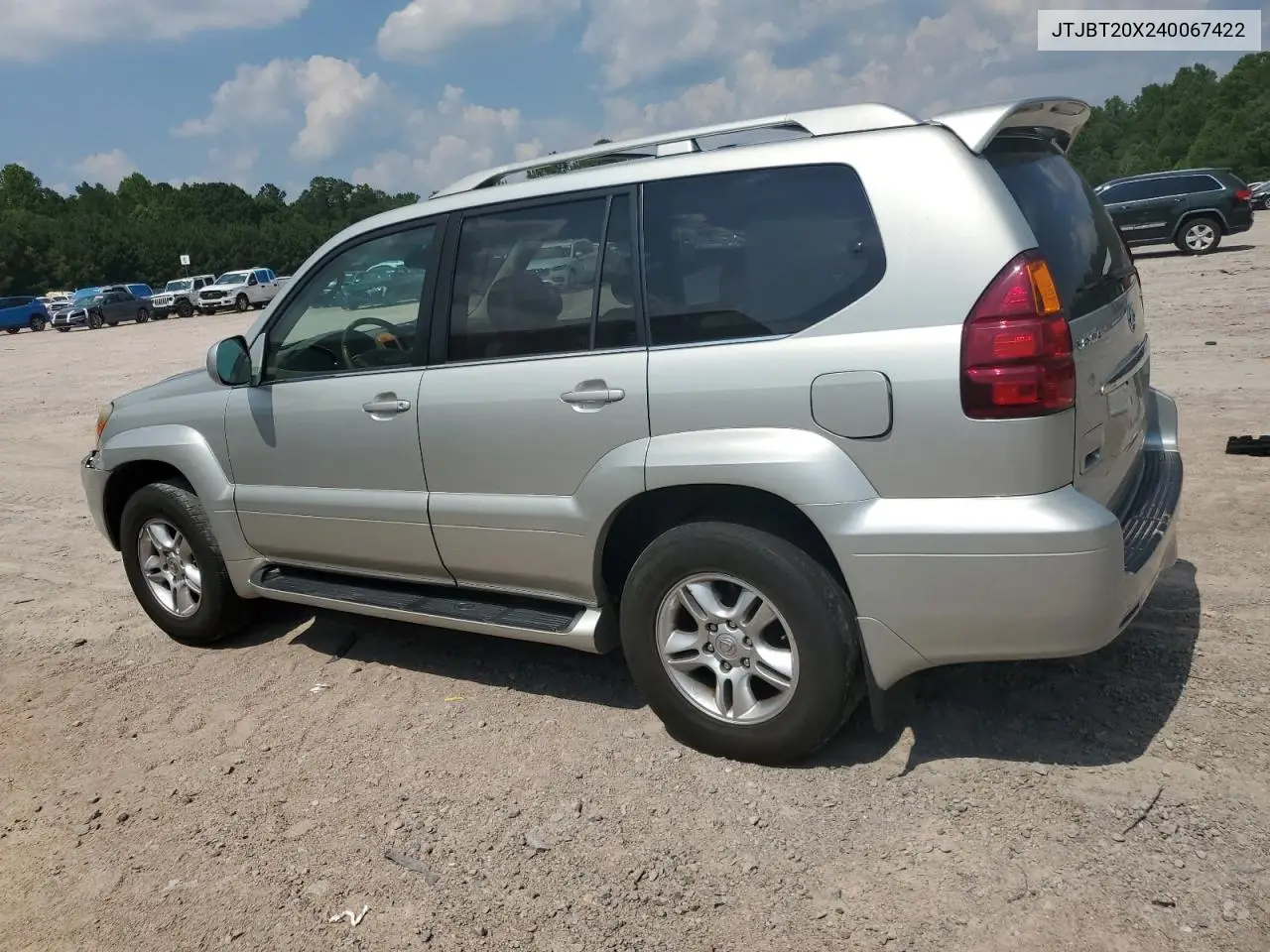 2004 Lexus Gx 470 VIN: JTJBT20X240067422 Lot: 60677655