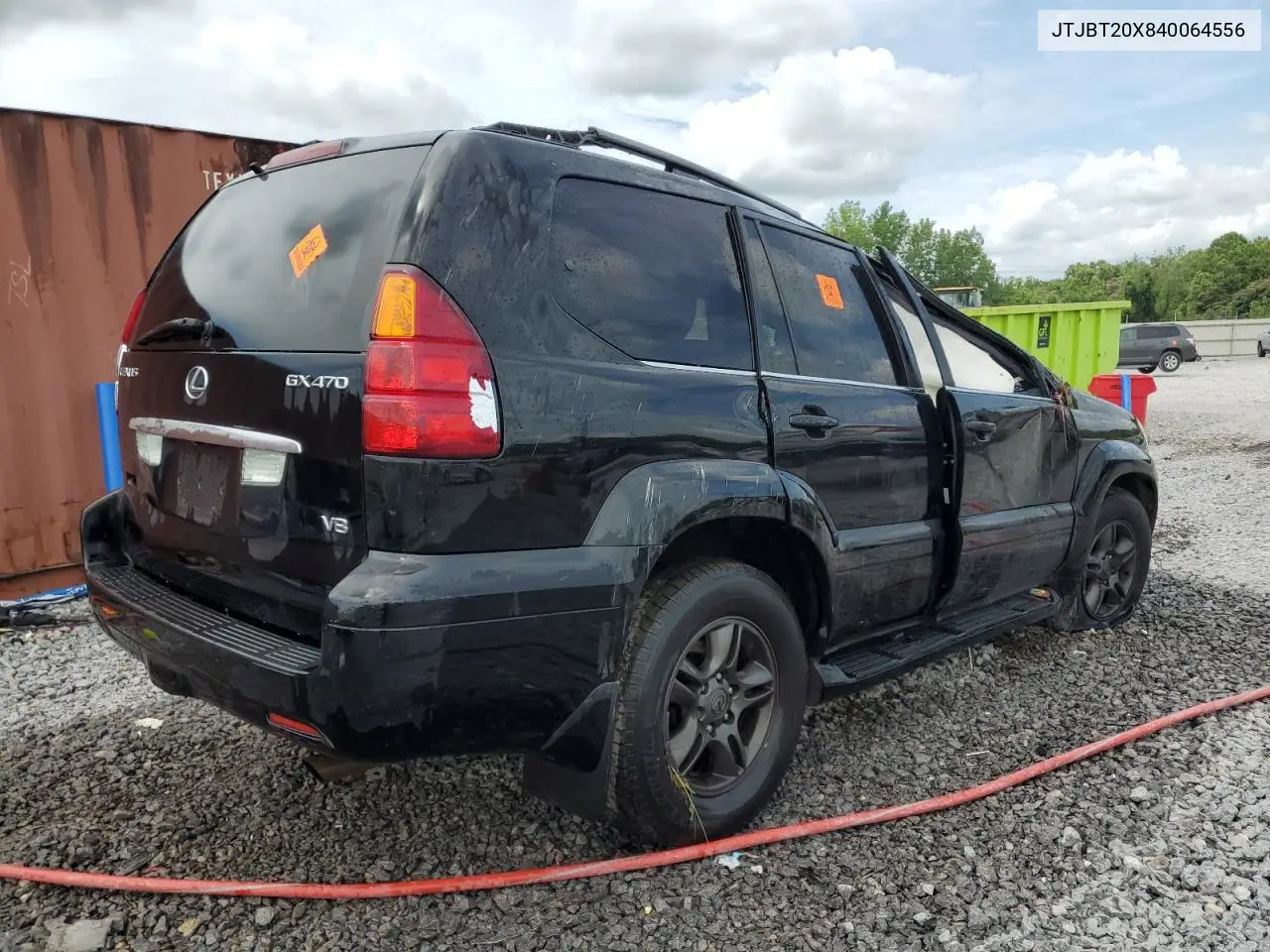 2004 Lexus Gx 470 VIN: JTJBT20X840064556 Lot: 60730785