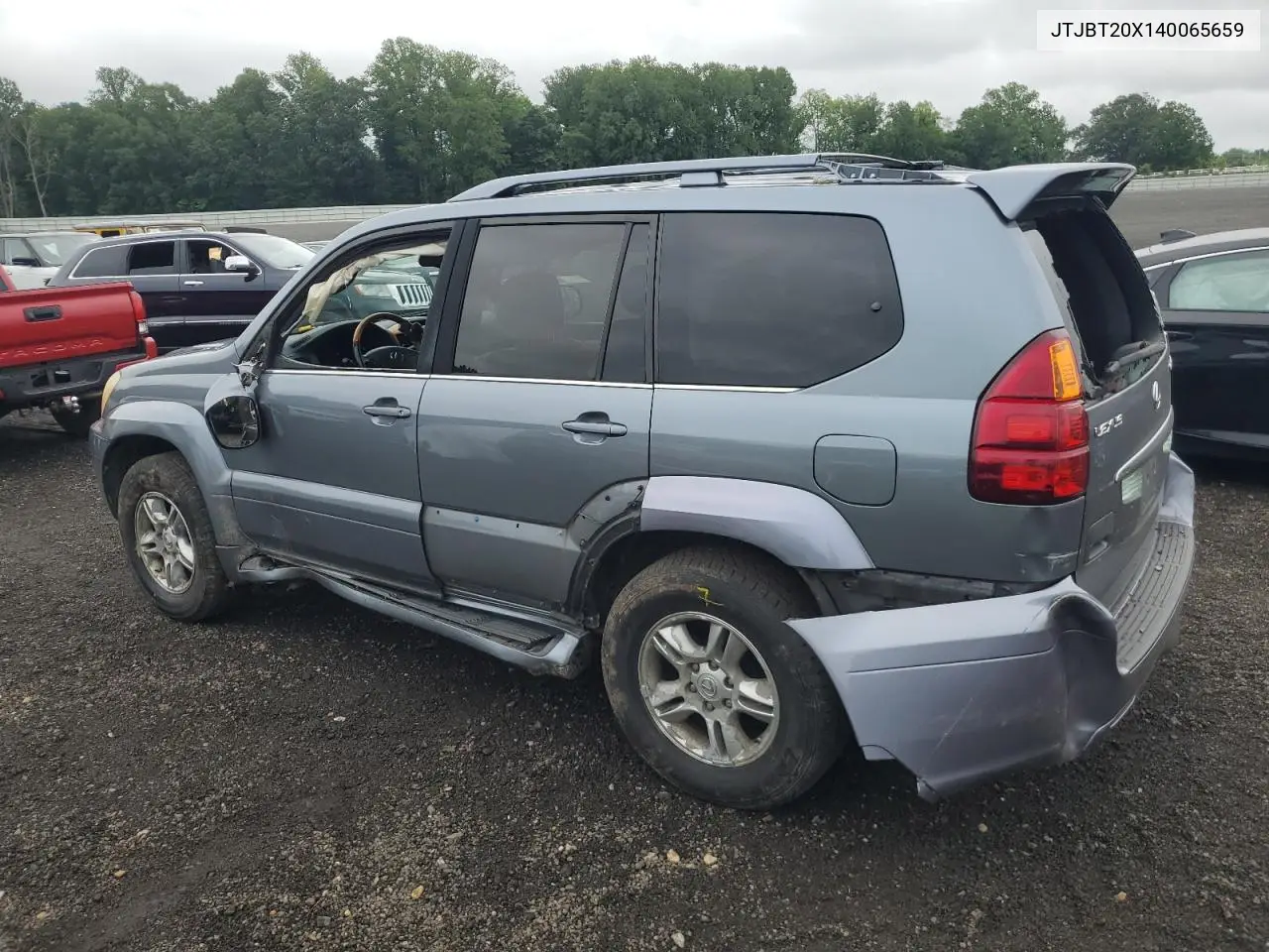 2004 Lexus Gx 470 VIN: JTJBT20X140065659 Lot: 61402895