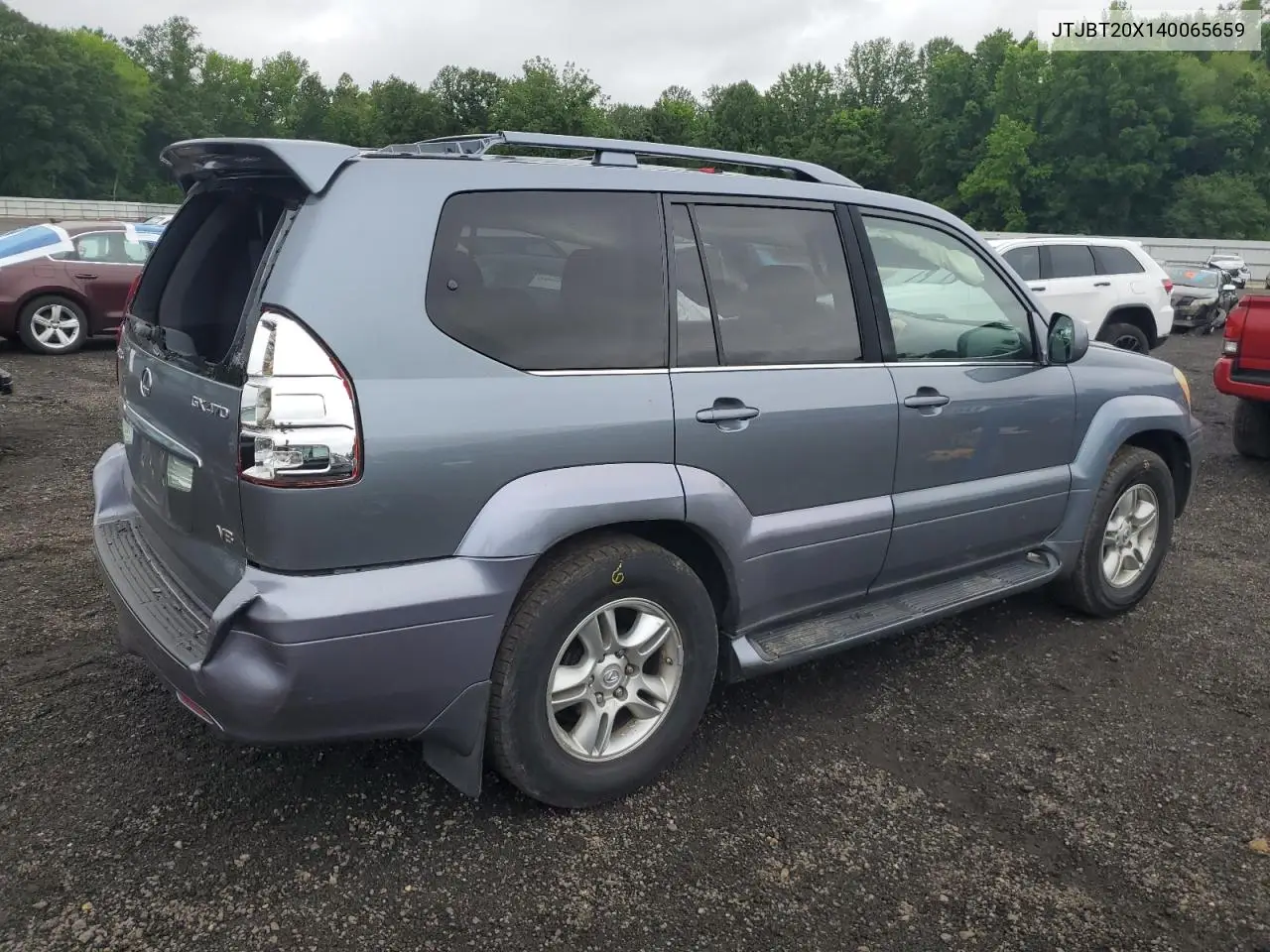 2004 Lexus Gx 470 VIN: JTJBT20X140065659 Lot: 61402895